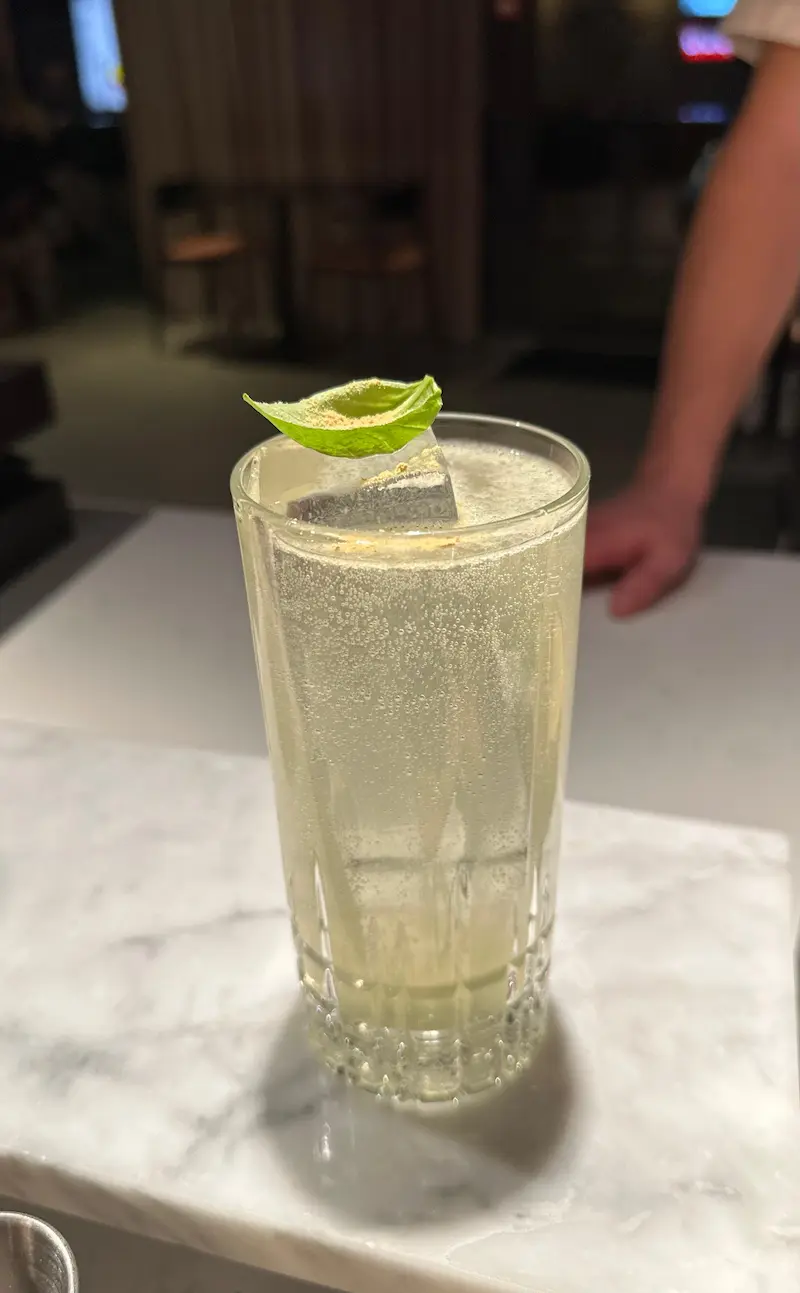 Classic cocktail preparation